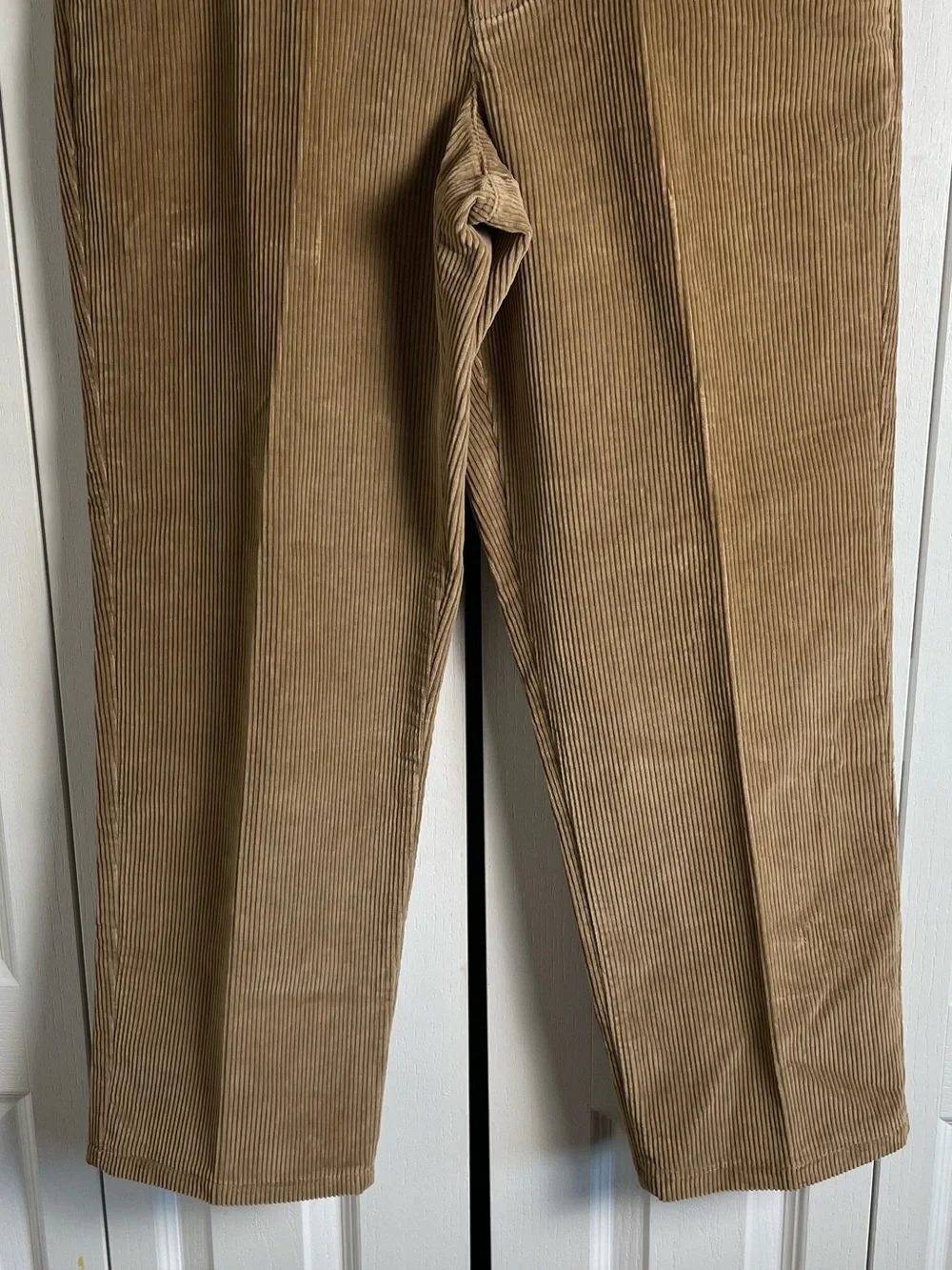 Savane Corduroy Pants Men’s 34x32 Brown Pecan Straight Relaxed Casual Preppy